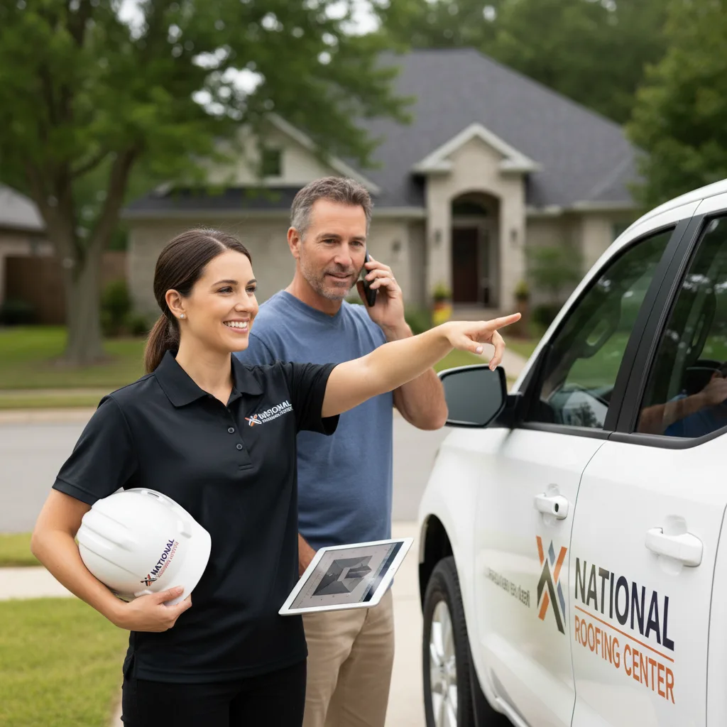 National Roofing Center customer support in Effie